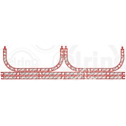 Oil Sump Gasket ELRING 175.034 OE Ref 1865675