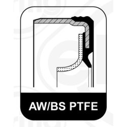 Crankshaft Seal Set ELRING 706.600 OE Ref 53021335AE