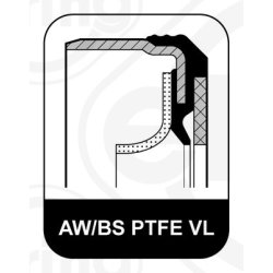 Crankshaft Shaft Seal ELRING 728.880 OE Ref 078103051A