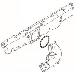 Intake Manifold Housing Gasket ELRING 906.740 OE Ref A4720980180