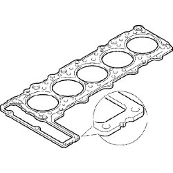 Cylinder Head Gasket ELRING 913.864 OE Ref A6020163920