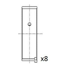 Connecting Rod Bearing FAI BB2012-STD OE Ref 1304122021