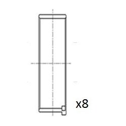 Connecting Rod Bearing FAI BB2014-STD OE Ref 1304133041
