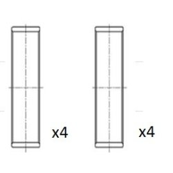 Connecting Rod Bearing FAI BB2017-STD OE Ref 55580039