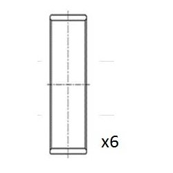 Connecting Rod Bearing FAI BB2018-STD OE Ref CM5G6211DA