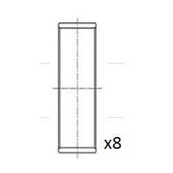 Connecting Rod Bearing FAI BB2025-050 OE Ref 1347408