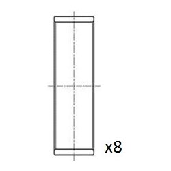 Connecting Rod Bearing FAI BB2034-STD OE Ref 0606Z3
