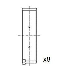 Connecting Rod Bearing FAI BB2038-010 OE Ref 5951691