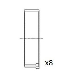 Connecting Rod Bearing FAI BB2048-STD OE Ref 060699