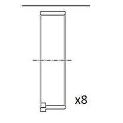 Connecting Rod Bearing FAI BB2051-050 OE Ref 7711130062