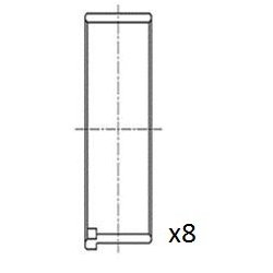 Connecting Rod Bearing FAI BB2054-STD OE Ref 55568532