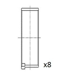 Connecting Rod Bearing FAI BB2055-025 OE Ref LFP10001100