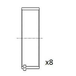 Connecting Rod Bearing FAI BB2058-STD OE Ref 715F6211AA2F