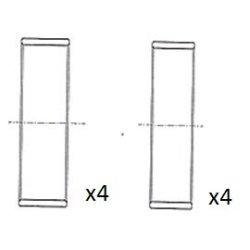 Connecting Rod Bearing FAI BB2062-025 OE Ref 7701475987
