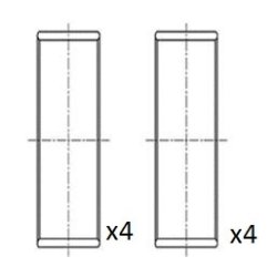 Connecting Rod Bearing FAI BB2067-STD OE Ref 93161641