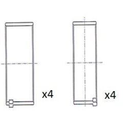 Connecting Rod Bearing FAI BB2069-STD OE Ref 0606W6