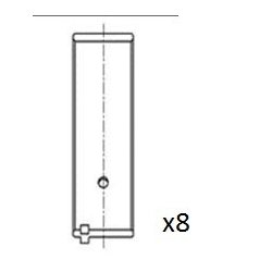 Connecting Rod Bearing FAI BB2079-025 OE Ref 90502264