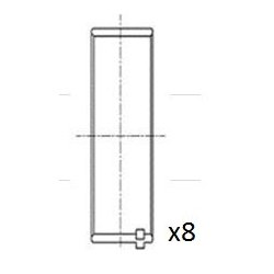 Connecting Rod Bearing FAI BB2158-STD OE Ref 230602E100