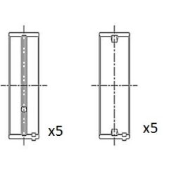 Crankshaft Bearing FAI BM1004-STD OE Ref WLY111SH0