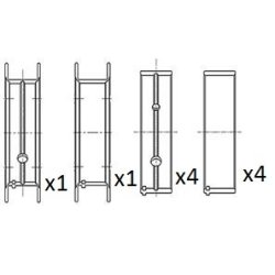 Crankshaft Bearing FAI BM1067-STD OE Ref 2102027905