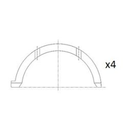 Crankshaft Thrust Washer FAI BT3005-STD OE Ref 210214A920
