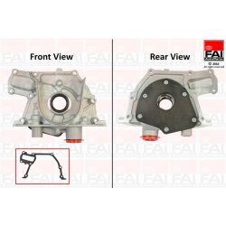 Oil Pump FAI OP317 OE Ref 5646270