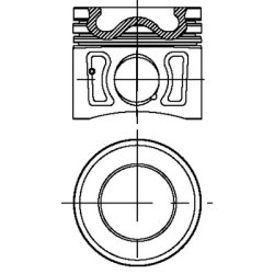 Piston FAI PK183-000 OE Ref 1709144