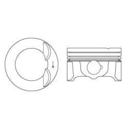 Piston FAI PK28-050 OE Ref 06H107065BH