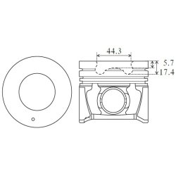 Piston FAI PK29-000 OE Ref 2341027941