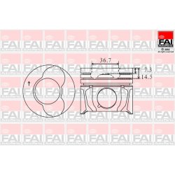 Piston FAI PK4-000 OE Ref 11257804828
