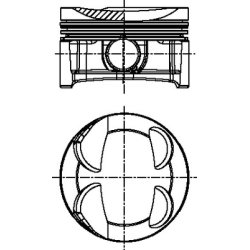 Piston FAI PK67-050 OE Ref 11257589348