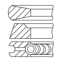 Piston Ring Kit FAI PR27-000 OE Ref 2304027941