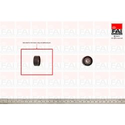 V ribbed Belt Deflection guide Pulley FAI T1017 OE Ref 1192500QAF