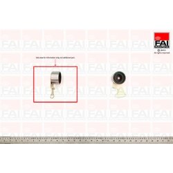 Timing Belt Tensioner Pulley FAI T3558 OE Ref LHP10015