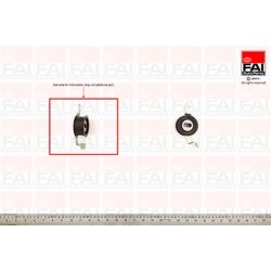 Timing Belt Tensioner Pulley FAI T8656 OE Ref 6497120