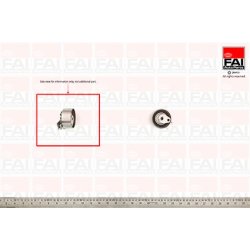 Timing Belt Tensioner Pulley FAI T9258 OE Ref 636726