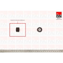 Timing Belt Deflection guide Pulley FAI T9259 OE Ref 5636425