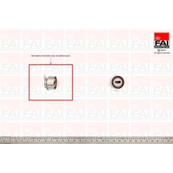Timing Belt Tensioner Pulley FAI T9297 OE Ref 14510PM7003