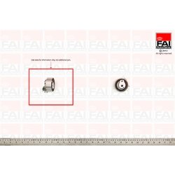 Timing Belt Tensioner Pulley FAI T9301 OE Ref 5636429