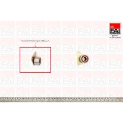 Timing Belt Deflection guide Pulley FAI T9303 OE Ref 6M5G6M250AA