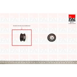 Timing Belt Tensioner Pulley FAI T9309 OE Ref 1669904