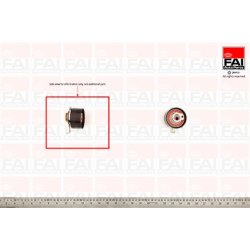 Timing Belt Tensioner Pulley FAI T9314 OE Ref 1072031