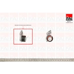 Timing Belt Tensioner Pulley FAI T9315 OE Ref 1072131