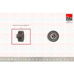Timing Belt Deflection guide Pulley FAI T9342 OE Ref 038109244R