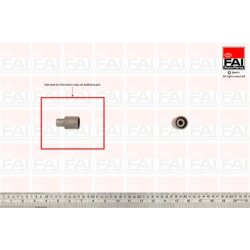 Timing Belt Deflection guide Pulley FAI T9343 OE Ref 038109244E