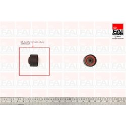 Timing Belt Deflection guide Pulley FAI T9468 OE Ref FS0112730A