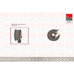 Timing Belt Tensioner Pulley FAI T9525 OE Ref 058109243D