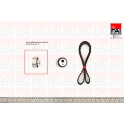 Timing Belt Kit FAI TBK08 OE Ref 083113