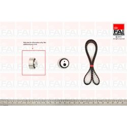 Timing Belt Kit FAI TBK09 OE Ref 083114
