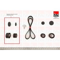 Timing Belt Kit FAI TBK460 OE Ref 7701474359